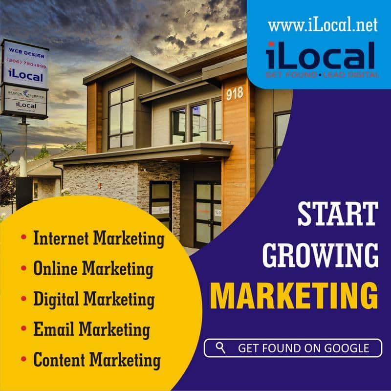 Rely on Seattle marketing experts at iLocal, Inc.