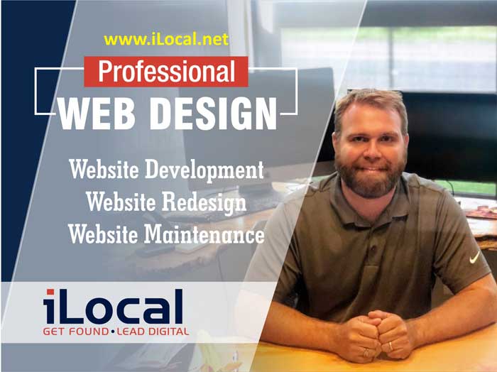 If you looking for a new web design in Plantation, FL then call iLocal, Inc. today!
